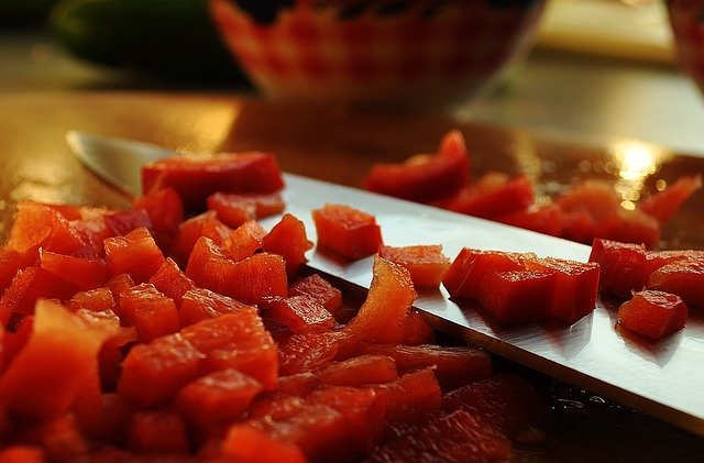 chunks of watermelon