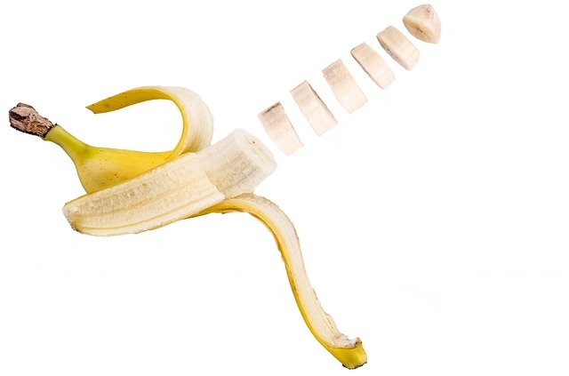 skivad banan