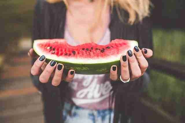 watermelon portion